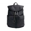 Man in casual streetwear walking with black SYMA Hover Backpack on his back. 20L versatile daily backpack