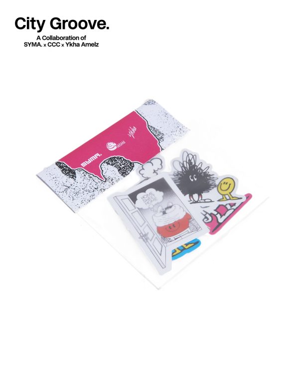 City Groove Sticker Set