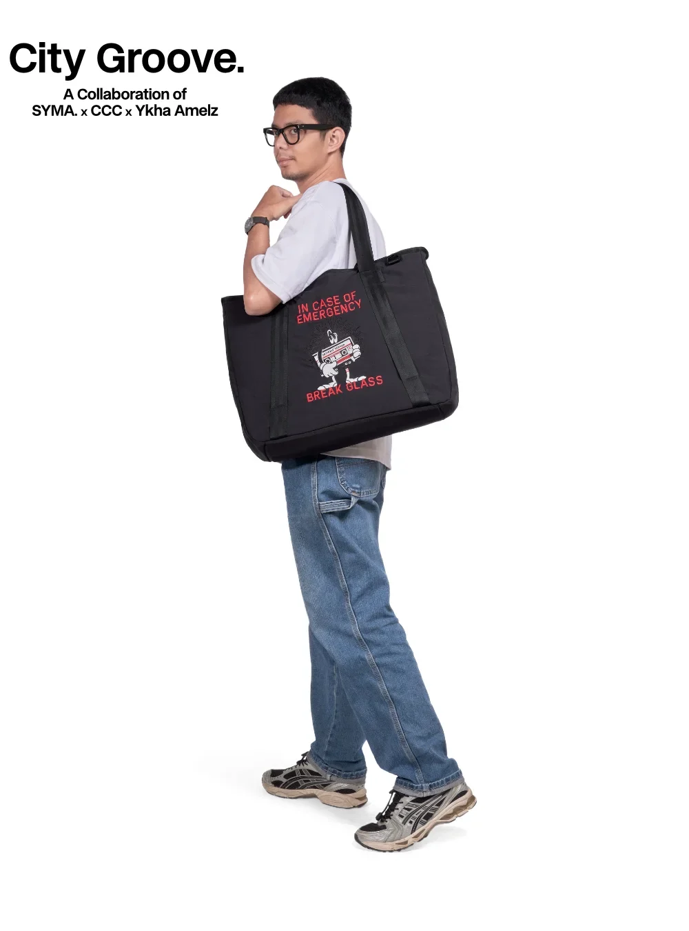 Alternative view of Mixtape Tote Bag